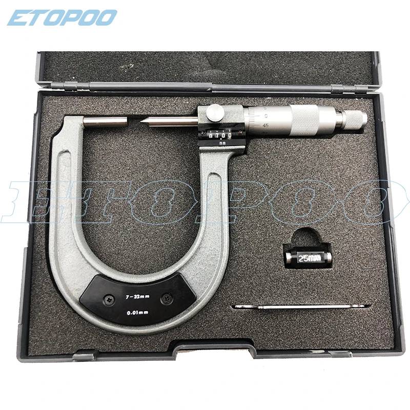 Digit Counter Disc Brake Micrometer 7-32mm/0 .300