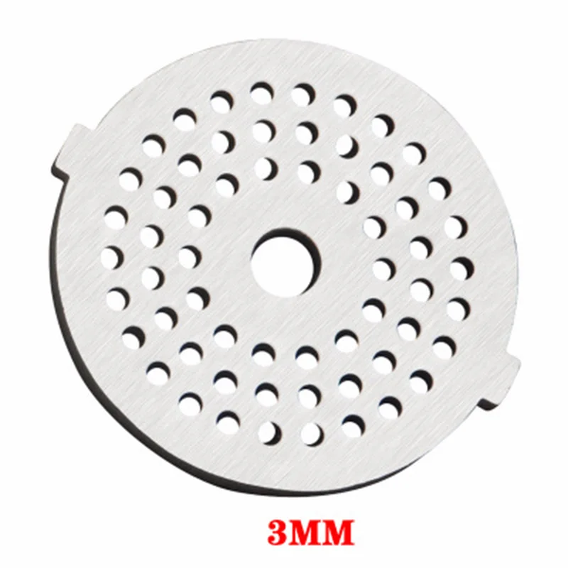 Meat Grinder Plate 3/5/7mm Stainless Steel Mincer Blade Knifes For 55mm 5# Meat Grinder Spare Parts