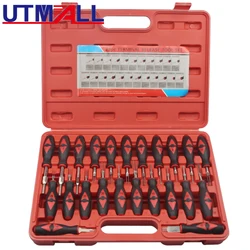 UTMALL 23pcs Universal Terminal Release Removal Tool Set Automotive Wiring Connector Crimp Pin Extractor For BMW Ford VW