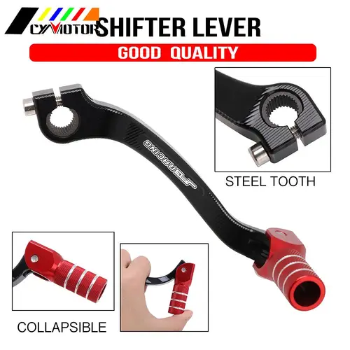 Imagen 2 del producto Palanca de cambio de marchas plegable CNC para motocicleta, Pedal de freno para HONDA CRF450R CRF250R CRF 450R 250R 250 450 R 450RX 250RX