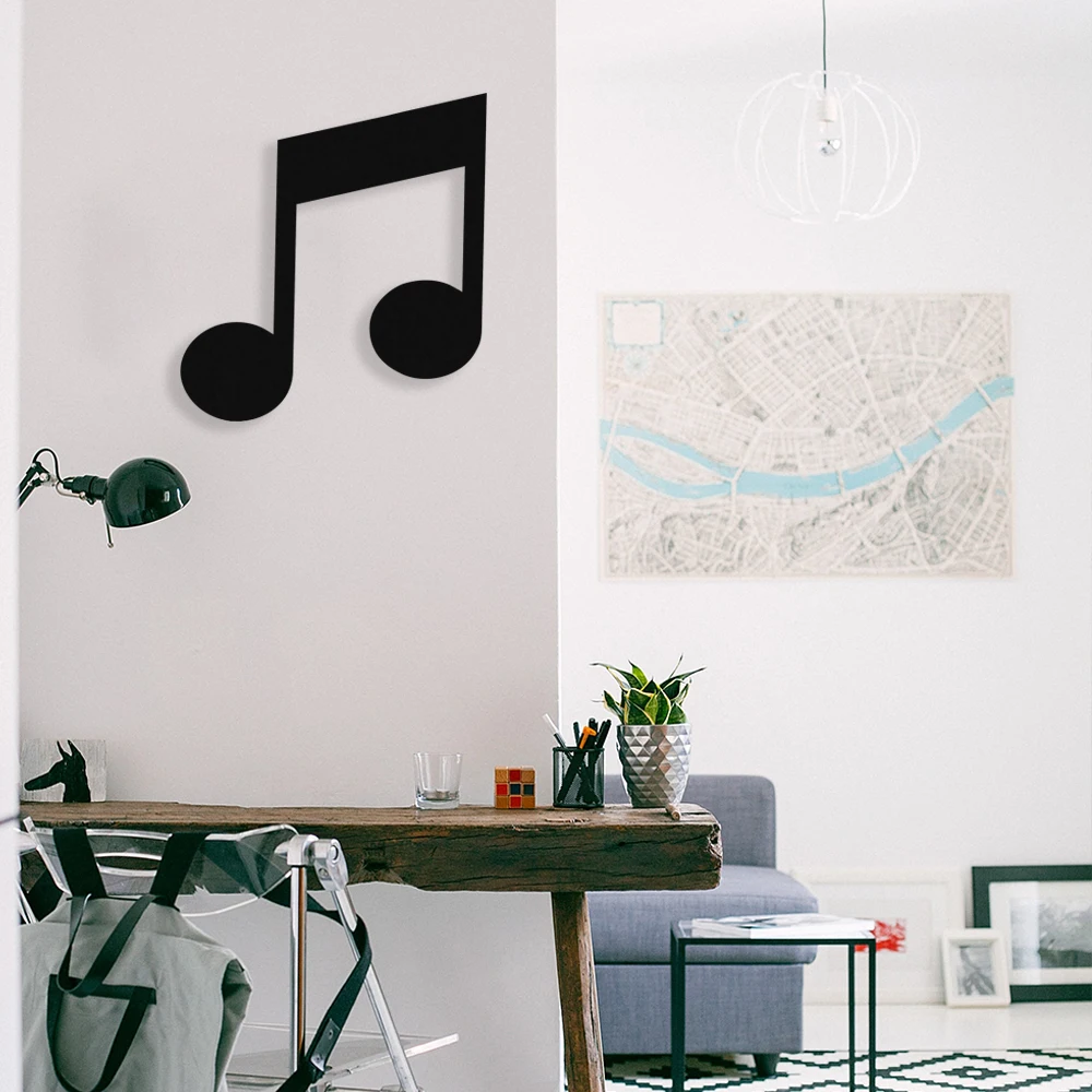 MIGNATIS Music and Musical Note Metal Wall Decor Design TableKitchen Wall Decor, Office, Wall Decorations for Living Room