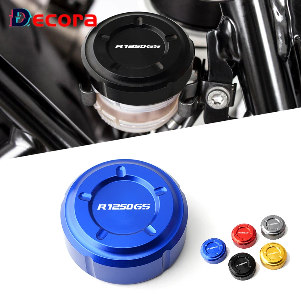 

For BMW R1250GS R1250 GS ADV Adventure Motorcycle Accessories Aluminum CNC Rear Brake Fluid Reservoir Cover Cap