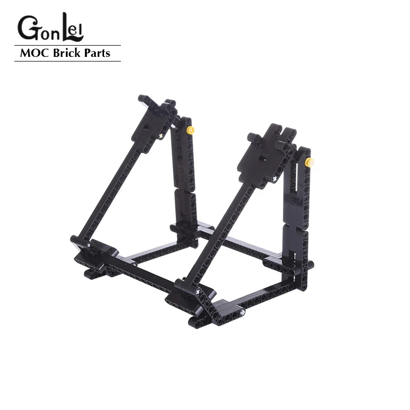 MOC Adjustable Side Vertical Stand for 42083 Bugatti Building Blocks Bricks Model Display Stand High-Tech Parts DIY Toys