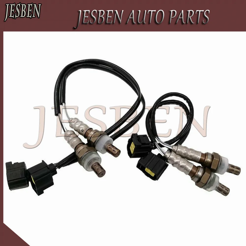 4pcs 234-4593 234-4588 Front & Rear Lambda Probe O2 Oxygen Sensor fit for CHRYSLER 300 DODGE CHARGER DURANGO RAM 1500 2500 JEEP