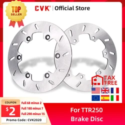 Rear Brake Disc Plate Brake Disk For YAMAHA TTR250 TTR250 DT200 DT230