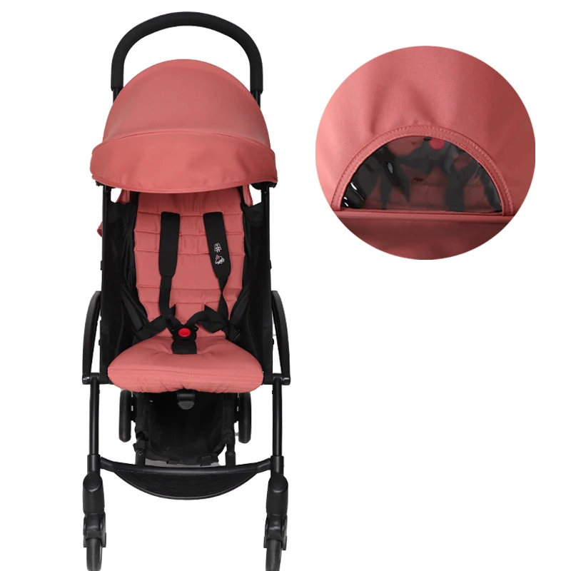 175° Stroller Hood&Seat Liner For Babyzen Yoyo Canopy Cover Cushion Fit YOYO2/YOYA Pram Sunshade 1:1 Fabric Stroller Accessories images - 6
