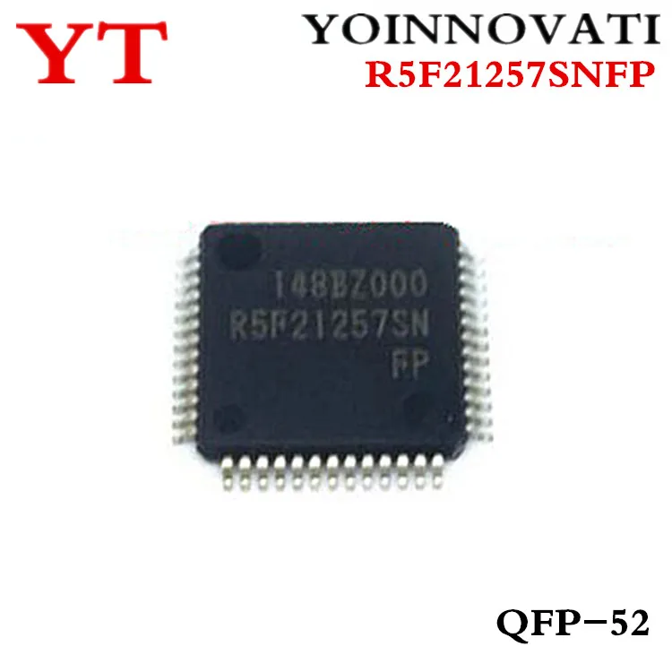 

5PCS/LOT R5F21257SNFP R5F21257SN FP QFP-52 IC