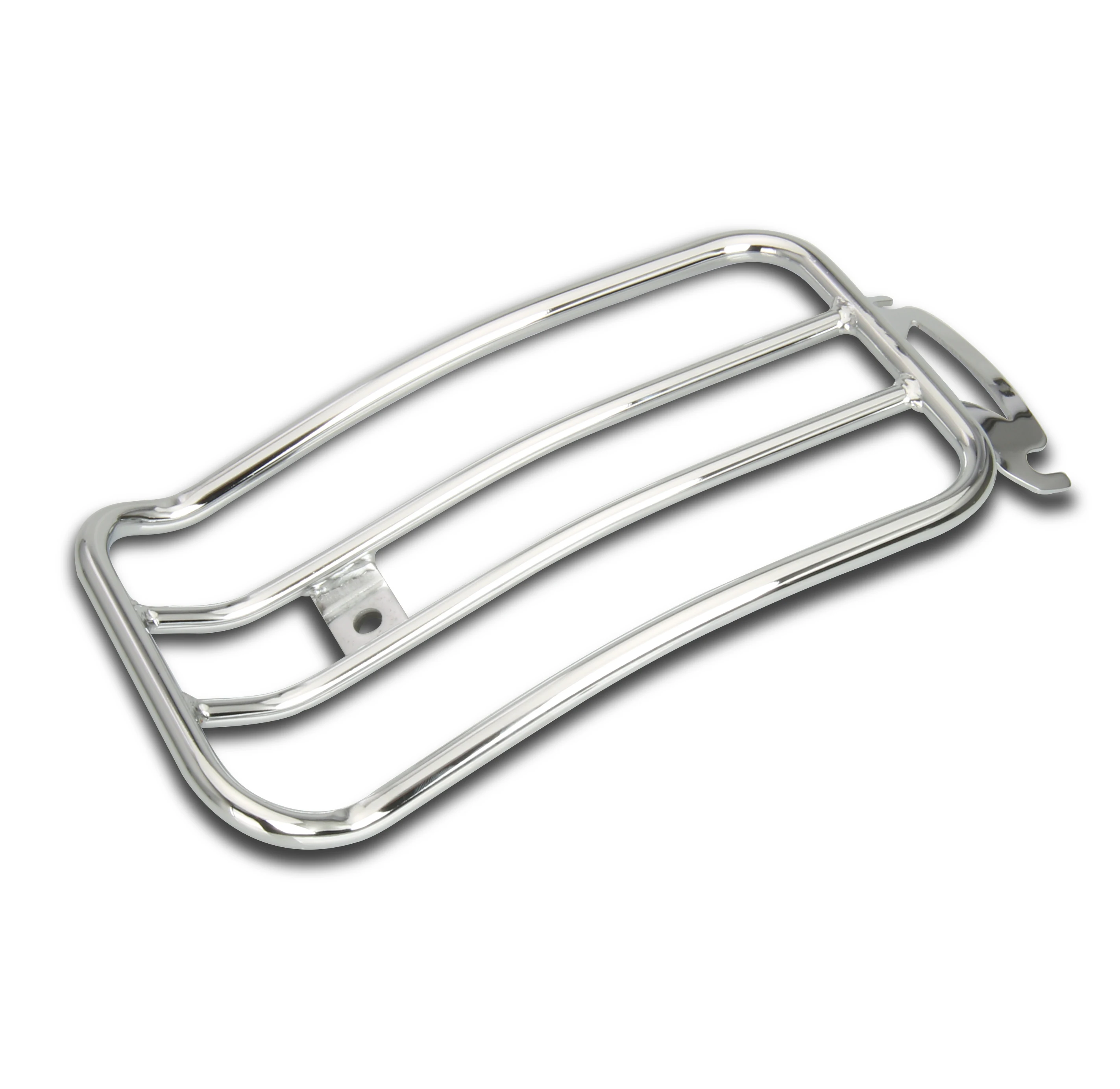 

Chrome Rear Fender Solo Seat Luggage Rack For Harley Road King Street Glide Touring FLHT FLHR FLHX FLT 1997-2015