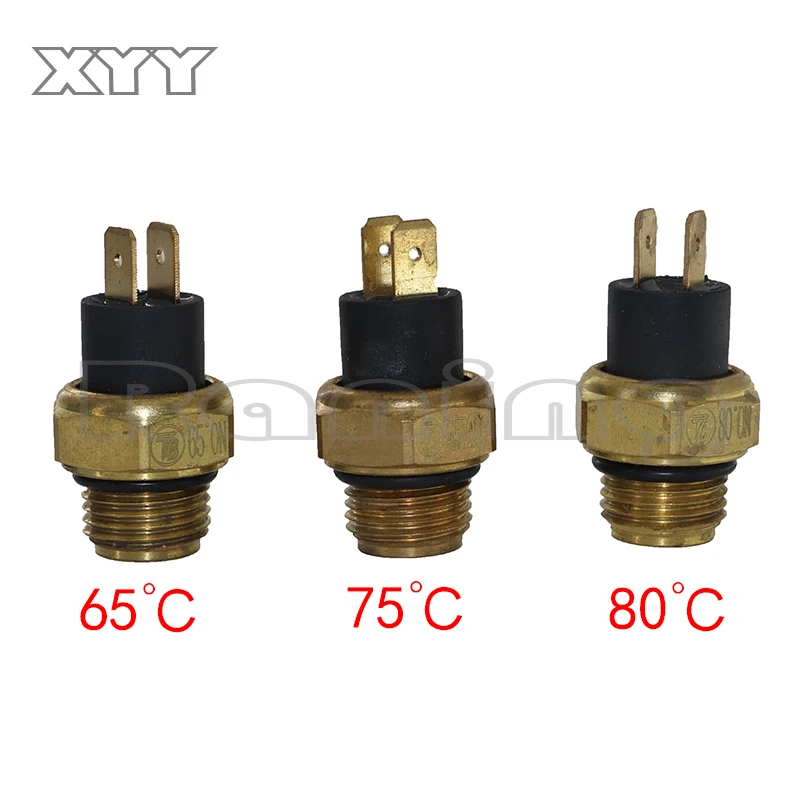 M16 65/75/80/85℃ Radiator Thermal Fan Switch Water Cooled Temperature Sensor Engine Parts For ATV Quad Scooter Motorcycle Parts