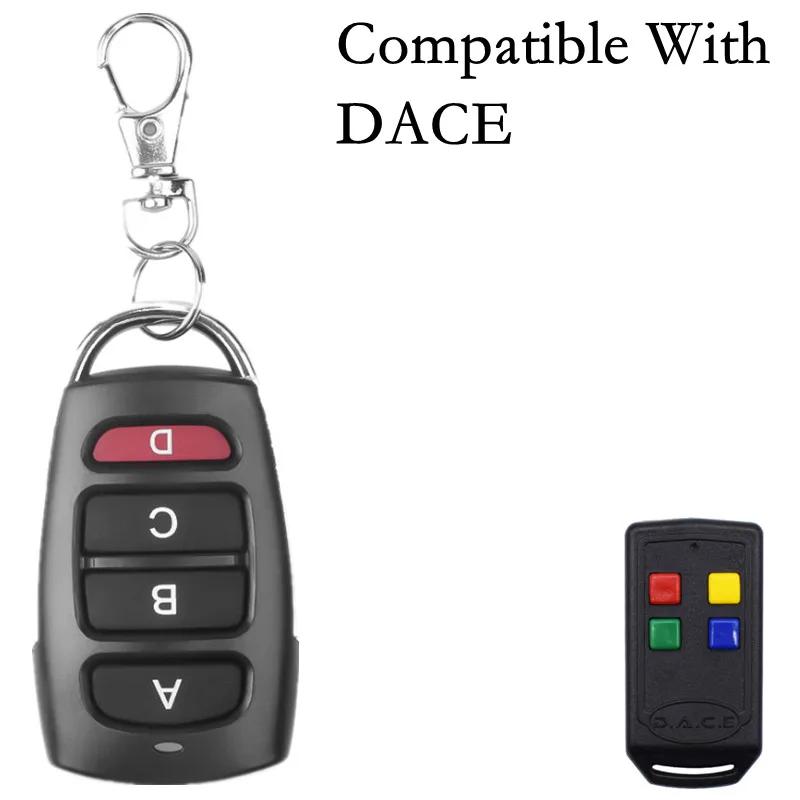 

For DACE Remote Control Garage 433MHz Fixed Code Copy Wireless Transmitter controls for garage doors