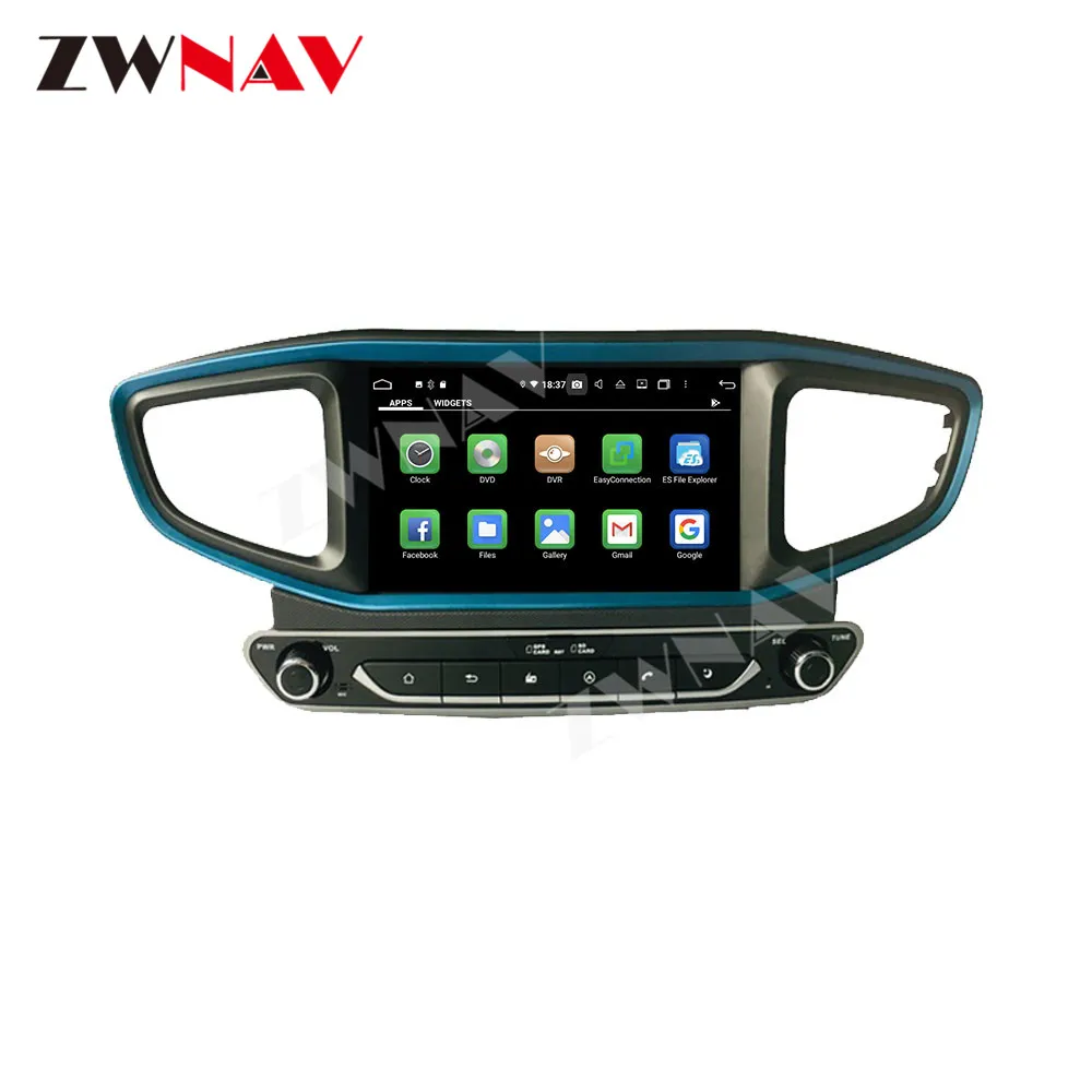 fit for right handed driver For Hyundai Ioniq Hybrid 2016~2019 GPS display Navigation System Radio Stereo 2 Din Automobile