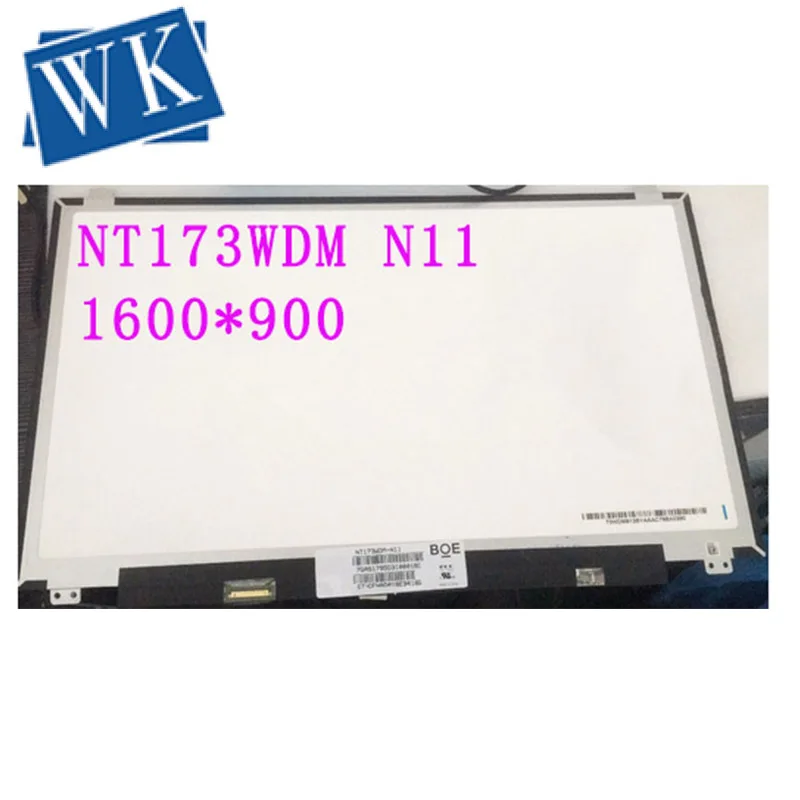 NT173WDM-N11 N21CB173RTN02.1 fit B173RTN02.2 2.0  N173FGA-E34/E44 1600*900 HD+ Glossy For BOE Matrix for laptop 17.3