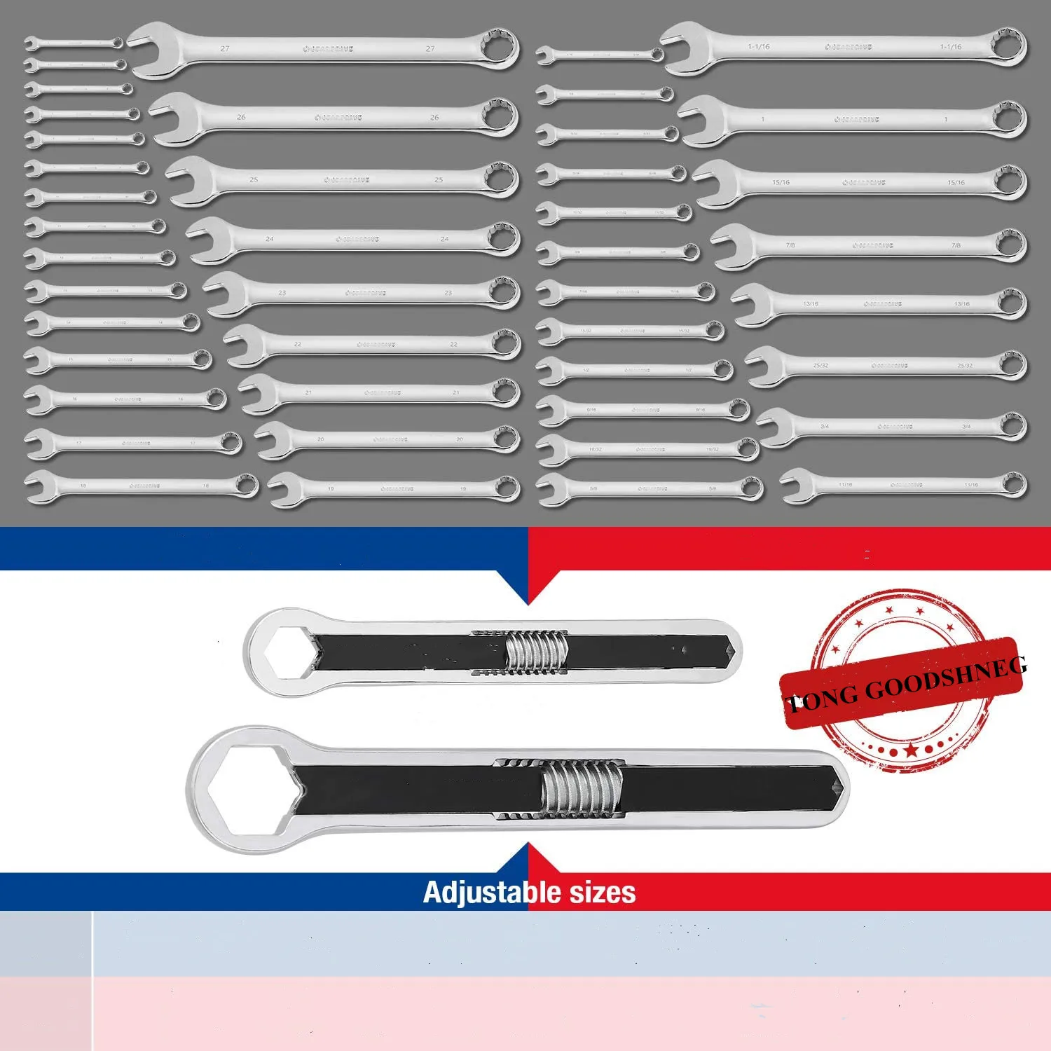 2 Chiếc Đa Năng Torx Cờ Lê, Kết Thúc Mở Cờ Lê, cao Cấp KÉP ĐÔI-Đầu Đa Năng Dụng Cụ, Cờ Lê Tự Động Điều Chỉnh Hộ Gia Đình