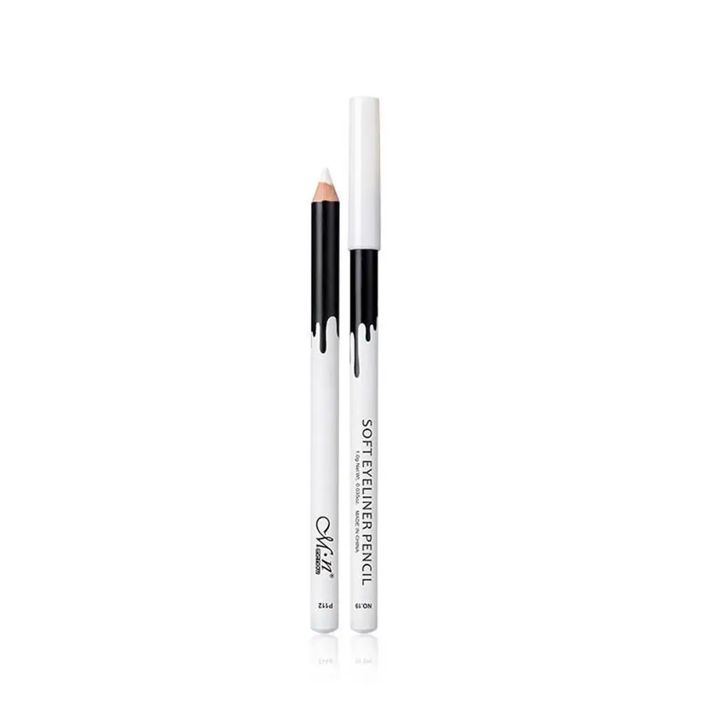 New Women Girls White Eyeliner Pen Pencil Eyeshadow Hightlighter Waterproof Female Lip Pigment Pen Make Up Tools p112