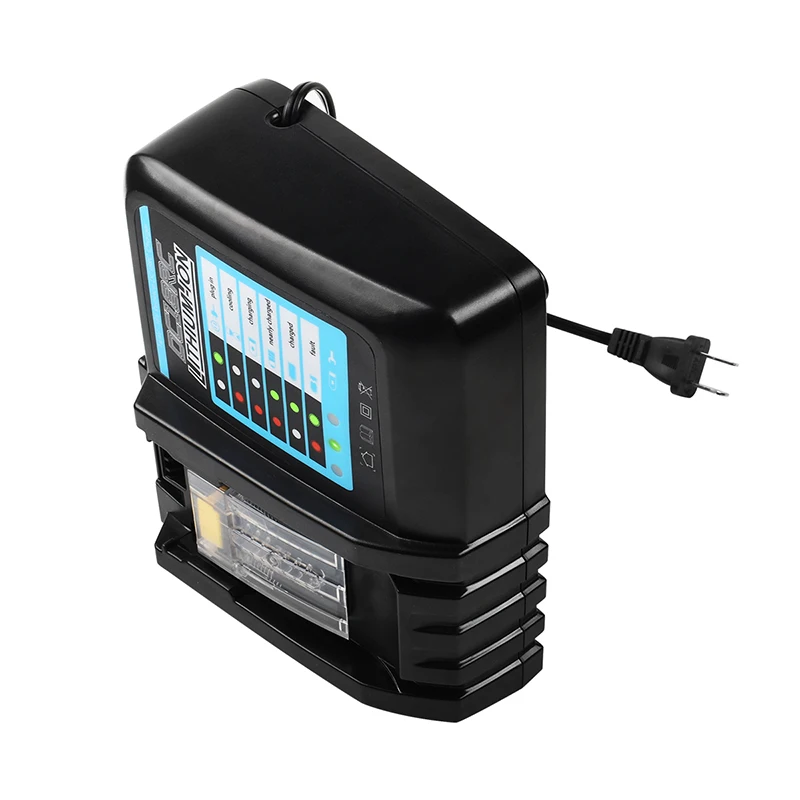 Bonacell charg For Makita 14.4V-18V 리튬 배터리 전체 전압 정전류 충전 배터리 온도 감지 충전기