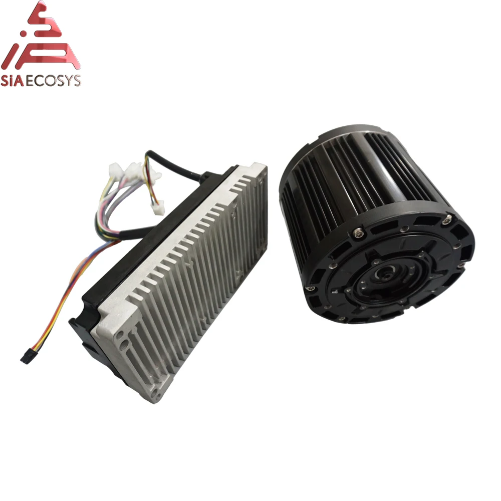 

QS MOTOR 3000W 138 70H Belt Design Mid Drive Motor With EM150S Controller Max Speed 100kph