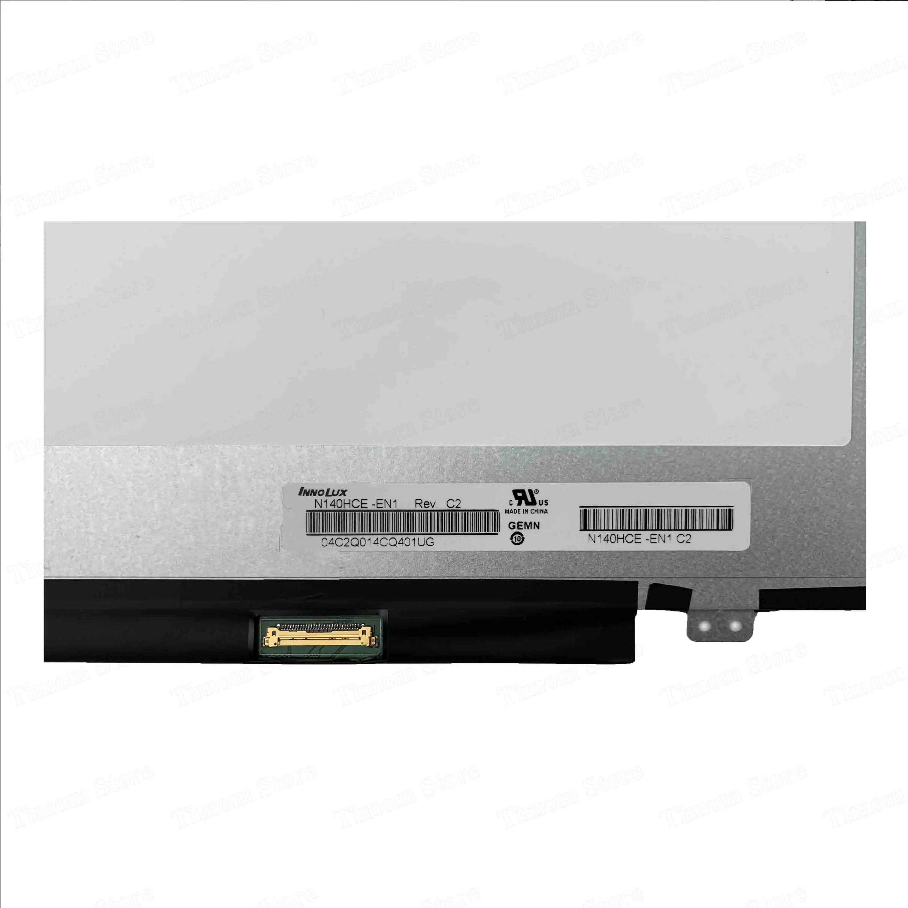 Imagem -05 - Laptop Lcd Innolux N140hce-en1 Rev. c2 c4 c5 Exato Original 140 Led Fhd 1920x1080 Ips 30pin Magro Matte Display 72 Ntsc