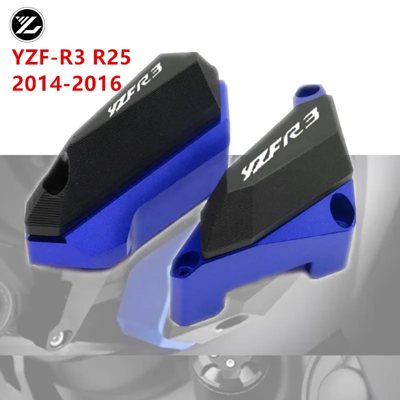 

Motorcycle Frame Sliders Falling Crash Pad Protector for YAMAHA YZF-R3 R25 r3 r25 2014 2015 2016 2017 crash protectors