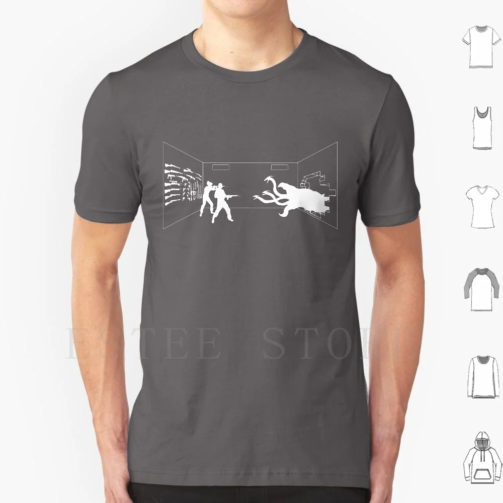 The Wrong Rec-White T Shirt Cotton Men DIY Print Tremors Graboid Guns Movie Movies Horror Sci Fi Science Fiction 90s 1990s