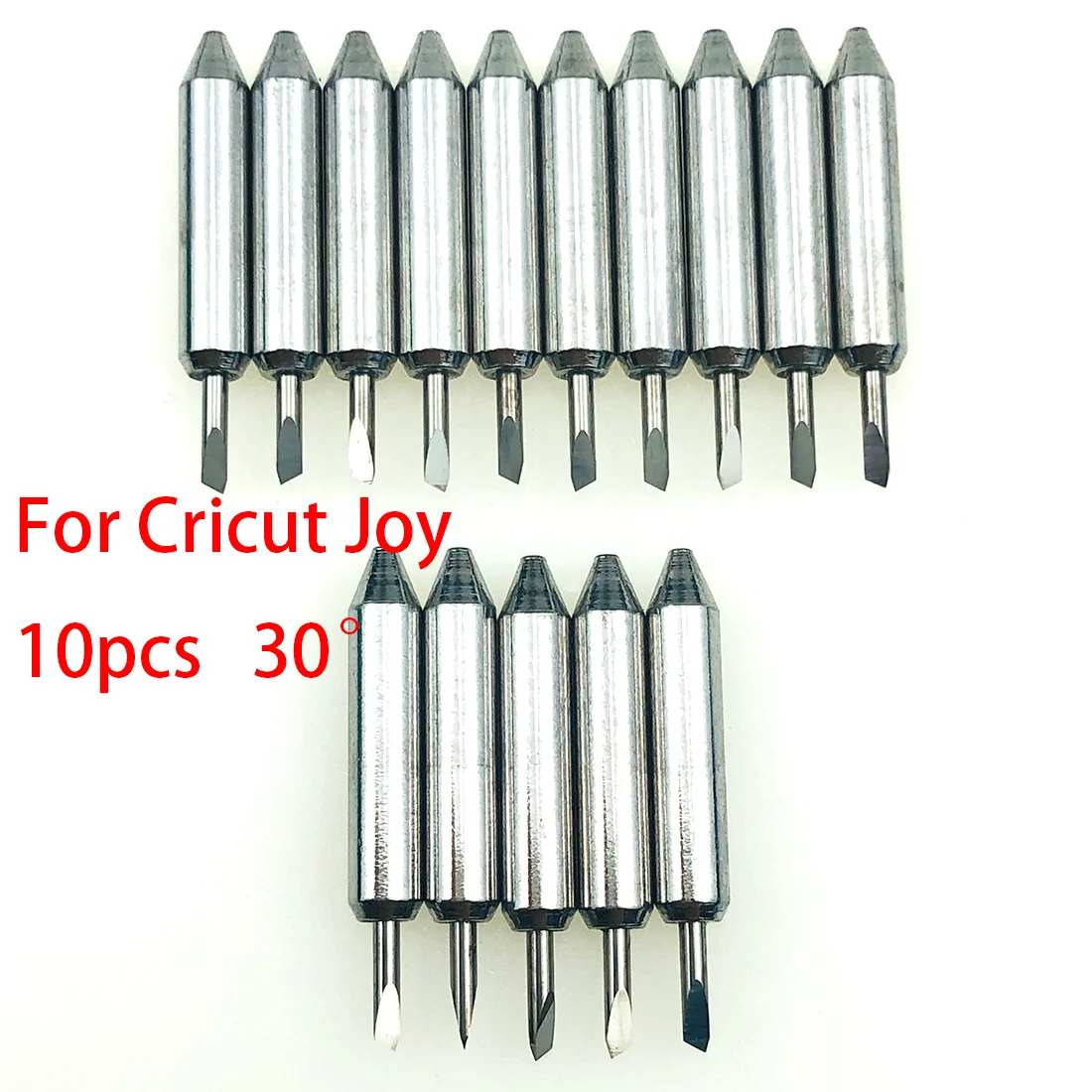 

3mm 30 Degree 15pcs Plotter Blades Vinyl Cutter Knife for Cricut Joy Replacement Cutting Blades Milling Engraving Machine