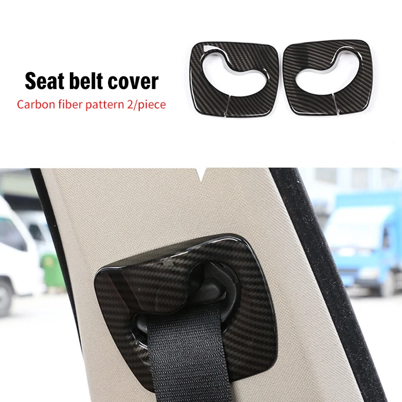 

For BMW 5 serie F10 F11 F18 520i 528i 535i 550i xDrive 2011-2017 carbon fiber Seat belt cover 2pcs