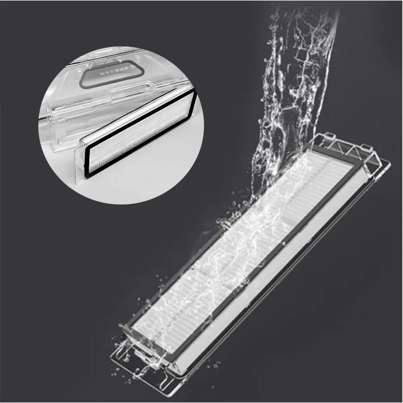 Mopping ผ้า HEPA แปรงด้านข้างแปรงด้านข้างแปรงม้วนเหมาะสำหรับ Xiaomi Roborock หุ่นยนต์ S50 S51 เครื่องดูดฝุ่นชุด