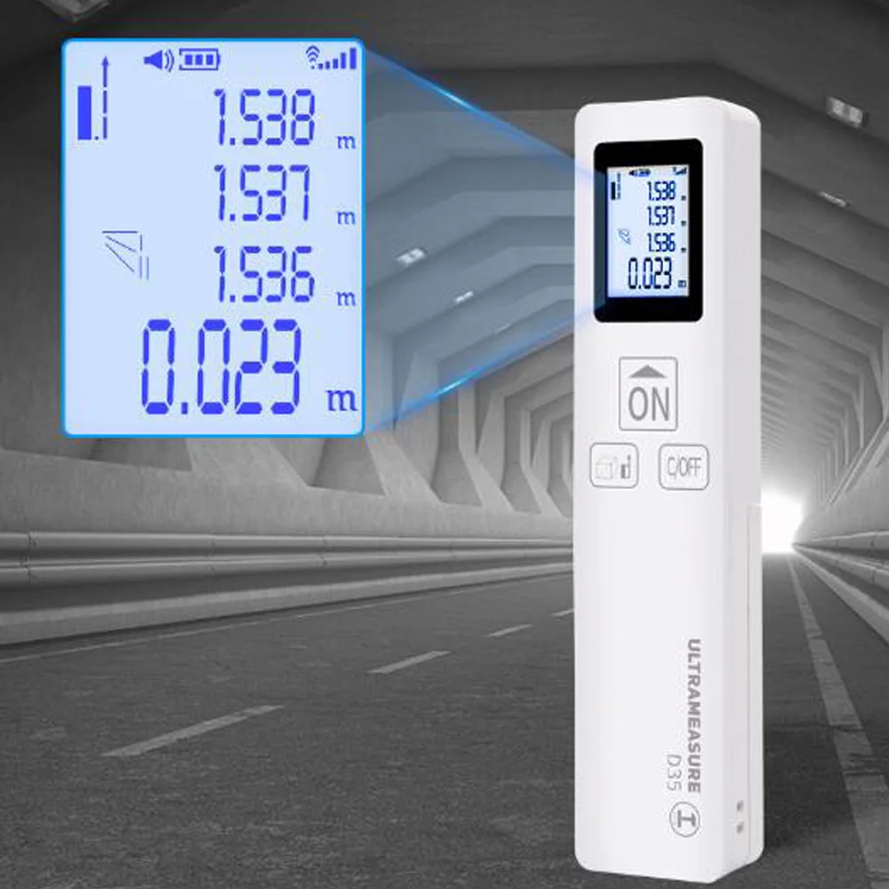 High Precision Range Finder Meter Infrared Home Distance Measuring Ruler
