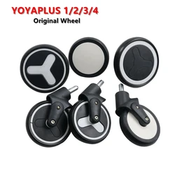 New Original Wheels For Yoyaplus 1 2 3 4 Stroller Front Back Rear Rubber Wheel Kids Pram Stroller Accessories