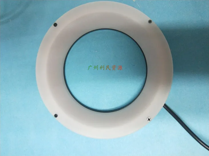 

Automation Equipment Lighting Machine Vision Microscope LED Ring Light Source inside Via 80mm Closed Diffuser Plate