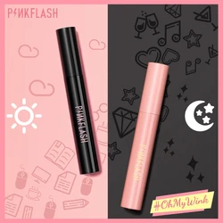 PINKFLASH Mascara Day & Night Lengthening Volume Eyelash Primer Mascara Fiber-filled Micro-curl Natural Lengthening TSLM1