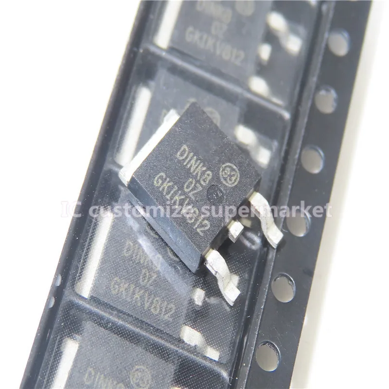 10PCS/LOT NWE D1NK80Z STD1NK80Z TO-252 800V 1A   SMD Transistor