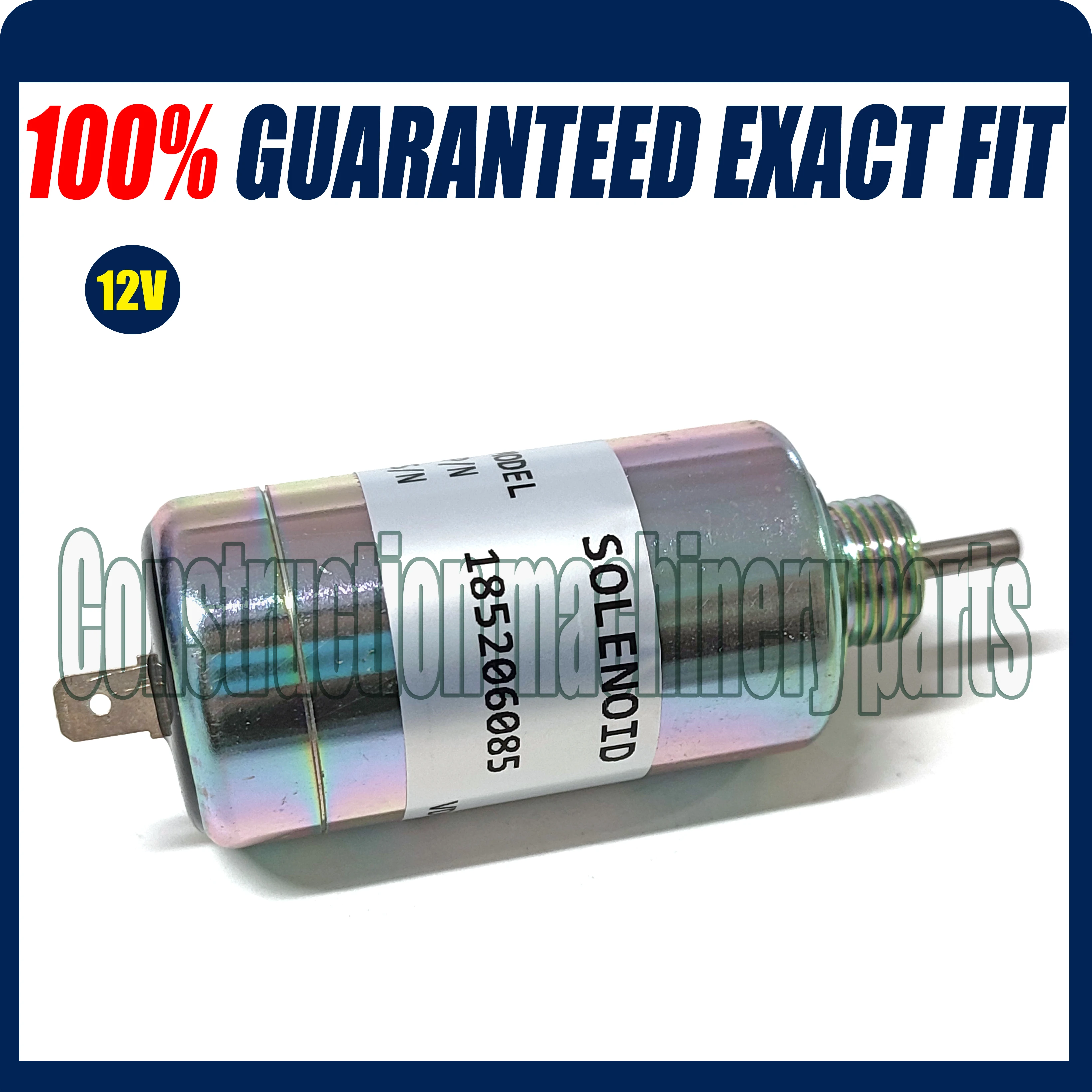 185206085 185206082 185206084 New Fuel Shutoff Solenoid 02/630300 for JCB Construction 804 803 8014 8017