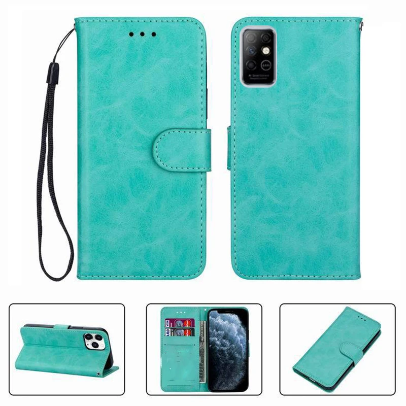 For Infinix Note 8  X692 Note8  Note8i X683 Wallet Case Quality Embossing Flip Leather Shell  Phone Protective Cover Funda