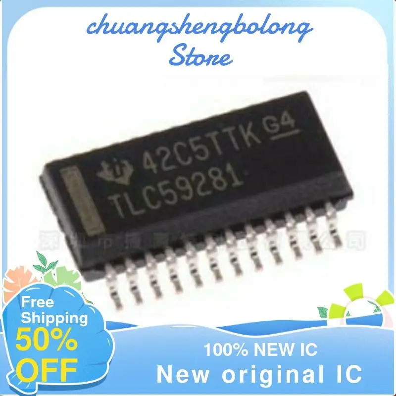 

20PCS TLC59281DBQR SSOP24 New original IC