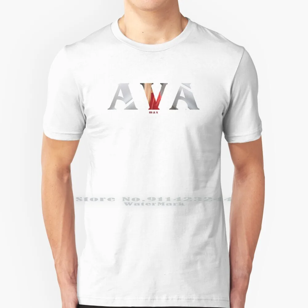 Red Ava Hair T Shirt Cotton 6XL Ava Max Whos Laughing Now Ava Max Salt Songwriter Music Artist Trendy Ava Max Heaven Ava Max