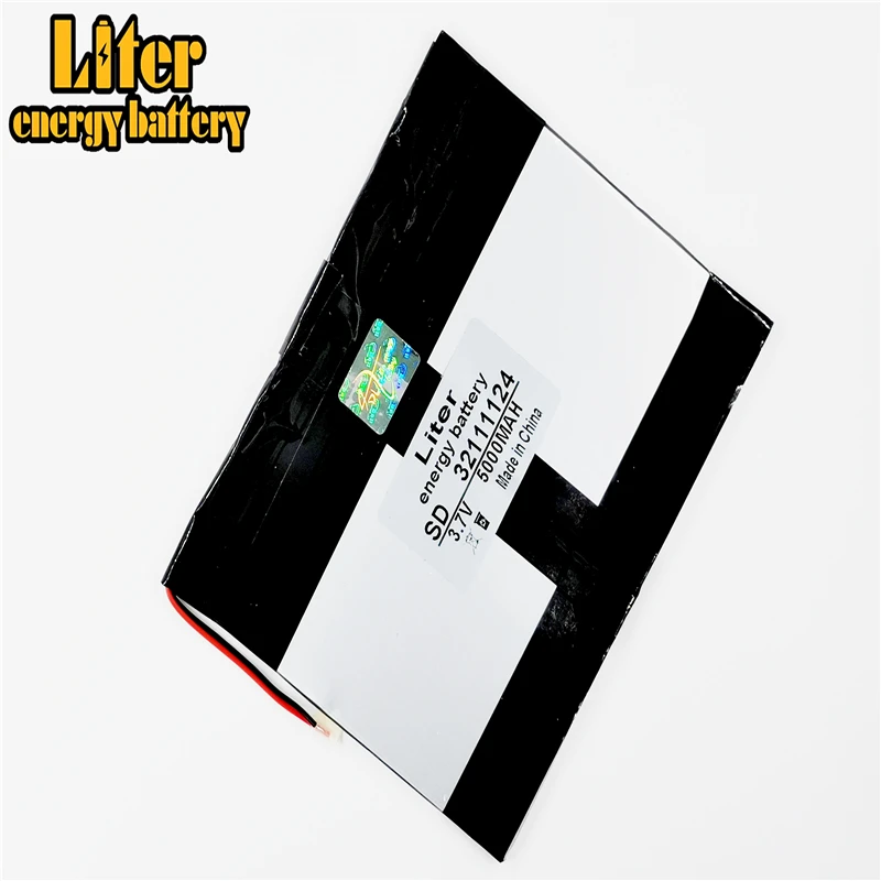 リチウムポリマー充電池 32111124 3.7 V 35110120 5000 MAH タブレット pc の一般的なバッテリー、 3262111*2 完璧な品質の lar