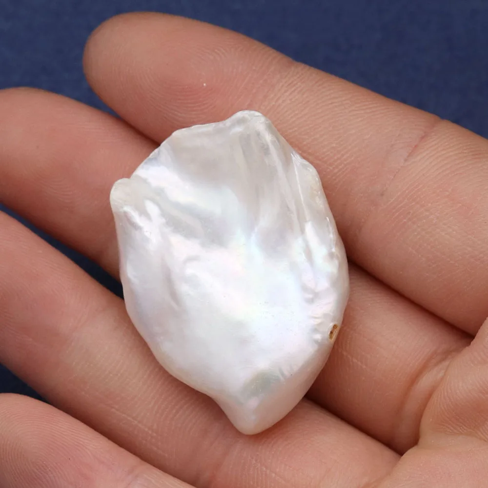 1Pcs Irregular Natural Freshwater Pearl Mother Of Pearl Beads Charms For DIY Necklace Bracelet Anklet Jewelry Accessory