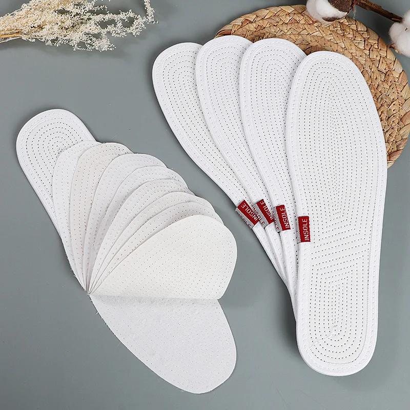 Semelles intérieures en coton en tissu à neuf couches, coussinet de pieds absorbant la sueur pour hommes et femmes, respirant, déodorant, semelle de chaussure de Sport confortable et Durable