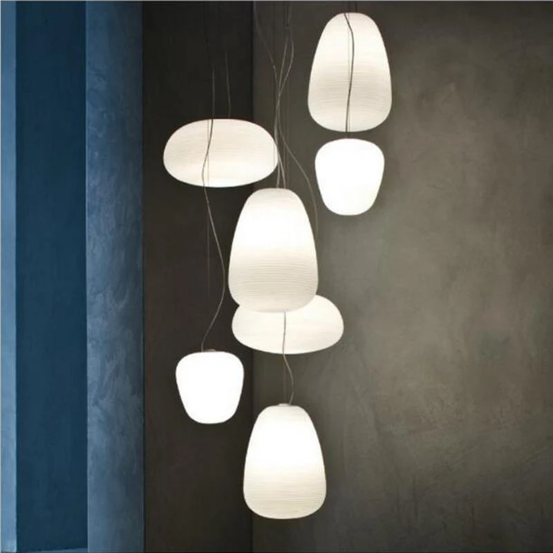 

Nordic Modern Pendant Lights For Dining Room Bar Restaurant Glass Deco Bedside E27 Hanging Pendant Lamp Fixtures