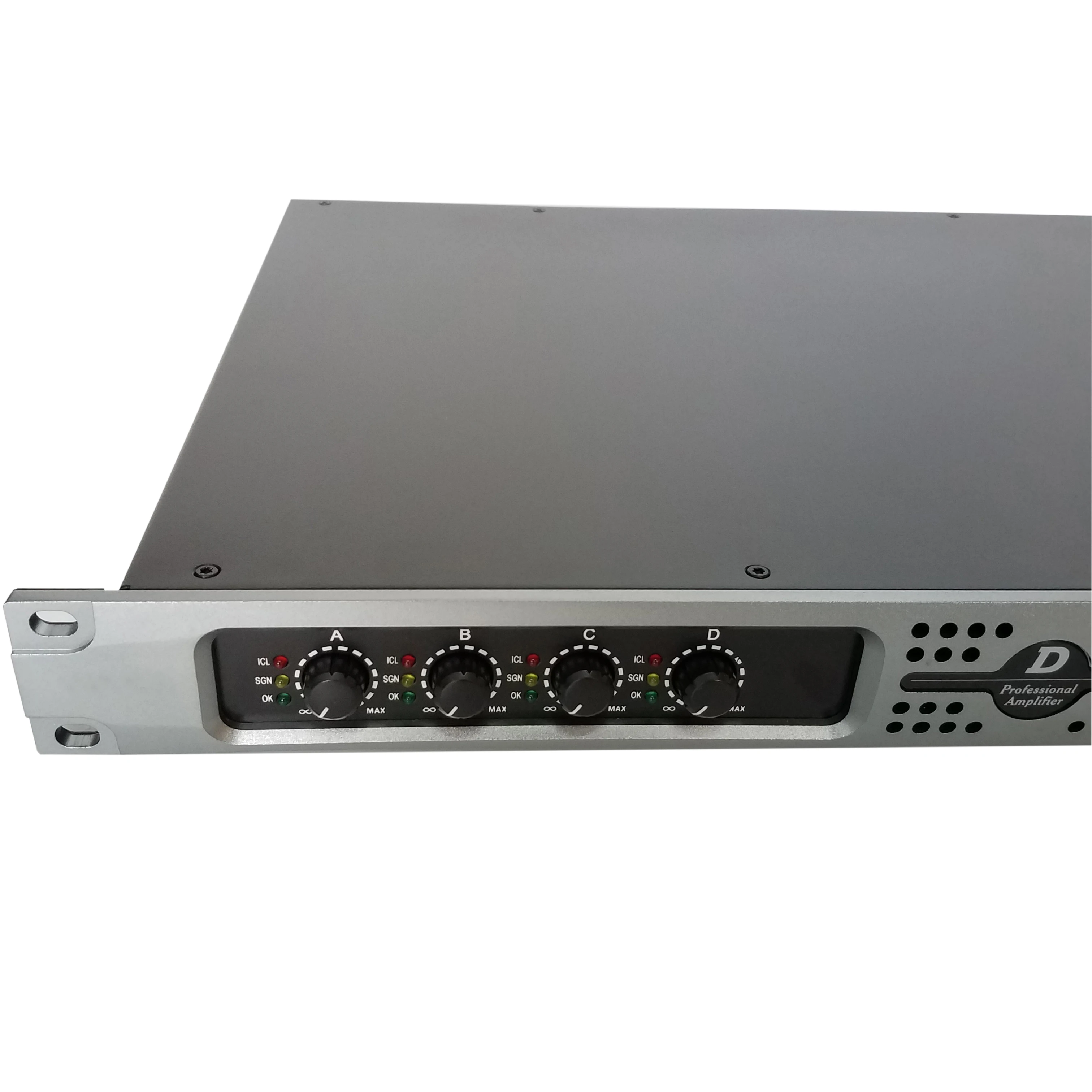 مكبر صوت احترافي Leicozic DX4350 RMS 350 وات x4 @ 8 Ω فئة D مكبر صوت 4 قنوات مكبر صوت رقمي