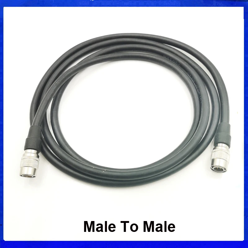 Hirose Connector HR10A 4 6 10 12 Pin Male To Male Plug Cable for Trimble Basler GIGE AVT Sony CCD Camera Easy-laser cables