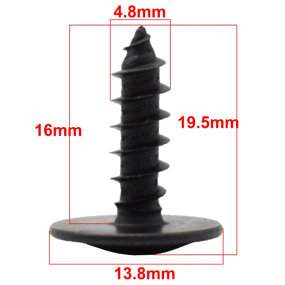 10pcs N90974701 Engine Cover Undertray Splash Guard Fender Mud Flaps Wheel Arch Torx Screw Bolt Fastener Clips for VW