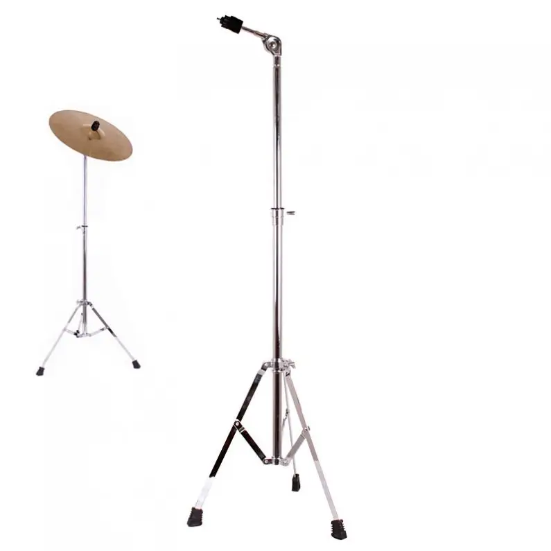 

Full Metal Adjustment Foldable Floor Cymbal Triangle-bracket Stand Holder Jazz Drum Set Percussion