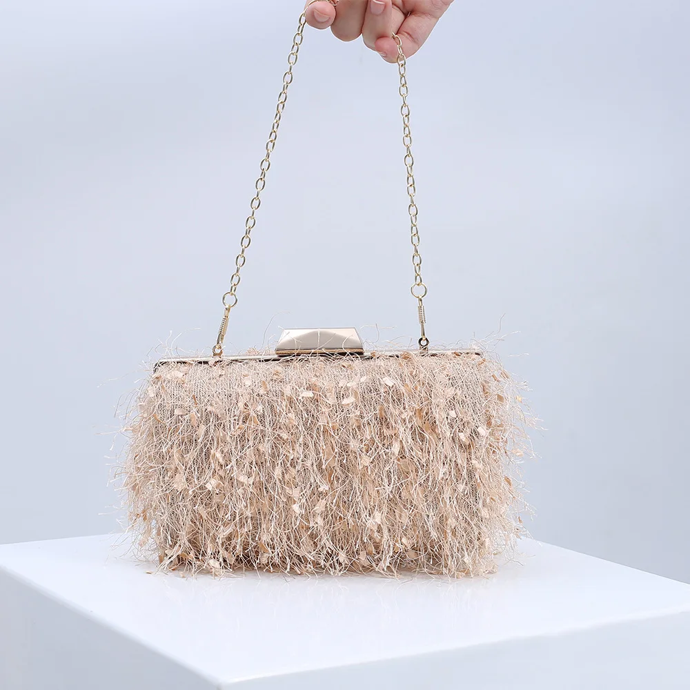 Fringe Purse Vintage Tassel Bags Women Trends 2023 Fashion Handbags Luxury Designer Wallet Small Elegante Shoulder Crossbody Bag