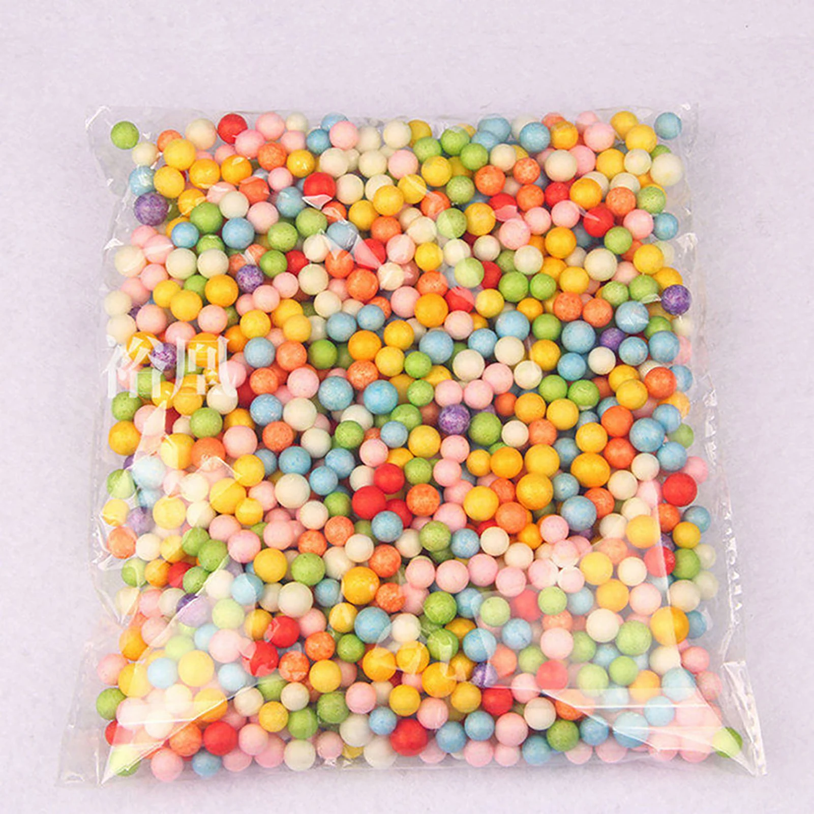 Polystyrene Mini Bead Filler Bubble Balls Non fade Light Weight Bright Color Small Tiny Foam Bead DIY Gift Box Filling