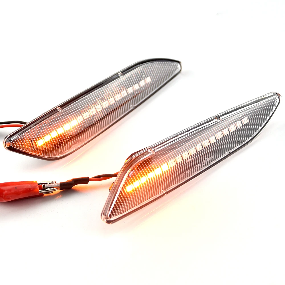 

2 шт. последовательный мигающий светодиодный указатель поворота, боковой габаритный фонарь для Alfa Romeo 147 156 Fiat Egea Tipo Lancia Delta Ypsilon 3