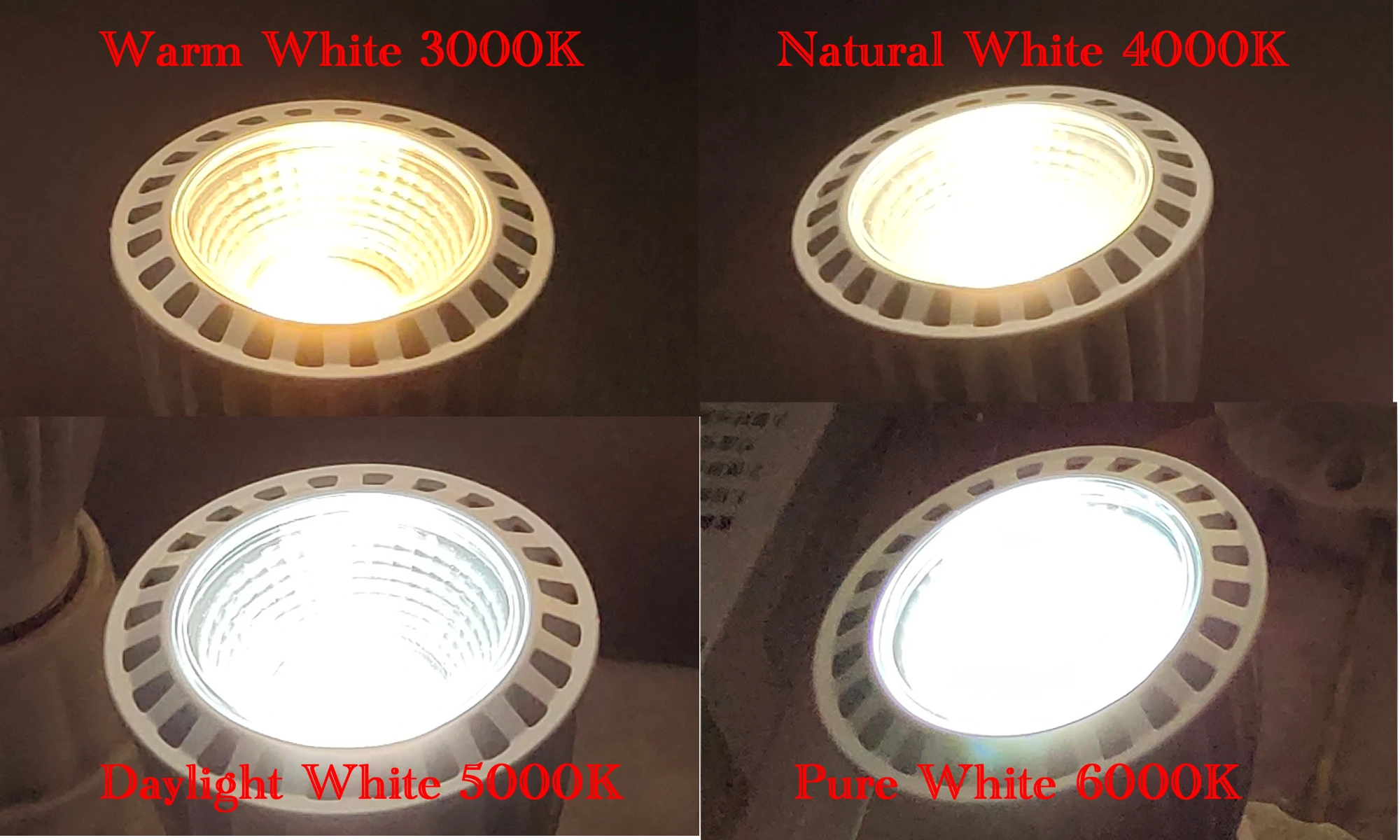 High CRI Ra 95+ AC220V GU10 Dimmable 7W 600lm-700lm COB LED Bulbs Lamp LED Spotlight for Room Kitchen Photography  Studio Offcie