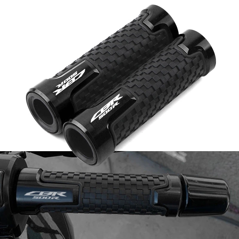 

CBR500R For Honda CBR 500R Motorbike CNC Accessories Handlebar Grips Handle Grip End Plug 2013 2014 2015 2016 2017 2018 Red Gold