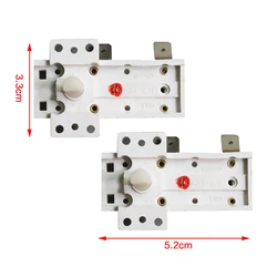 16A 250V Electric Heater Temperature Controller Parts Thermostat Lamp Control Switch Home Appliance Accessories