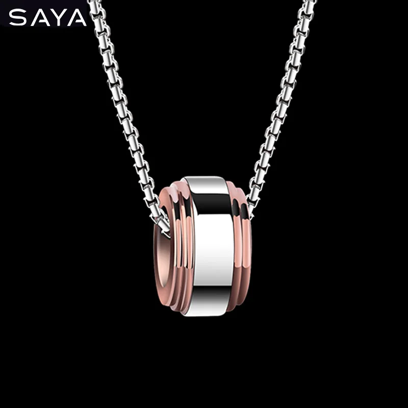 Pendant for Men, Tungsten Carbide  Jewelry with 2.0 Titanium Steel Necklace, Engraving